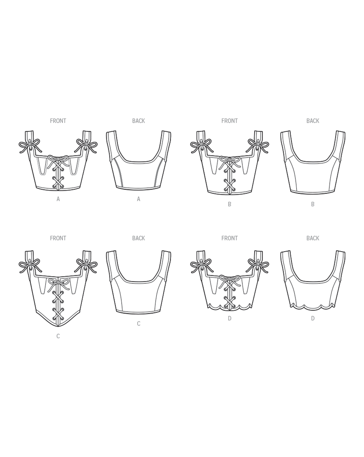 PDF-symönster - Simplicity 9943 - Top - Dam | Bild 5