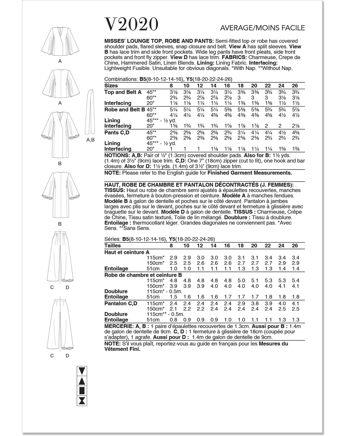 Symönster Vogue Patterns 2020 - Pyjamas - Dam | Bild 5