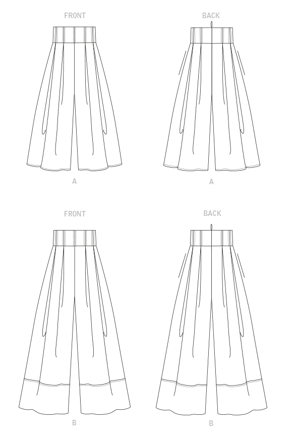 Symönster Vogue Patterns 1789 - Byxa - Dam | Bild 7