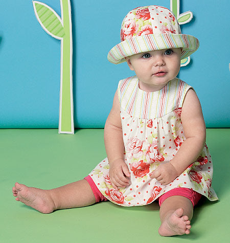 Symönster McCall´s 7342 - Baby - Hatt | Bild 7